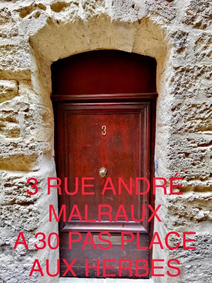 Appartement A 50 M De La Place Aux Herbes Uzès Екстериор снимка